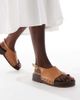 Glamorous Glamorous clog sandals in tan-Brown - 4