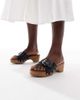 Glamorous Glamorous clog sandals with buckles in black - 1