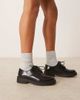 Glamorous Glamorous derby lace-up shoes in black - 2