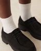 Glamorous Glamorous Derby shoes in black microsuede - 2