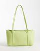 Glamorous Glamorous faux leather shoulder bag in lime green - 1