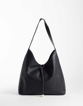 Glamorous Glamorous faux leather tote in black
