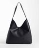 Glamorous Glamorous faux leather tote in black - 4