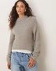 Glamorous Glamorous fitted boxy knit sweater in gray - 1
