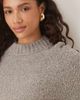 Glamorous Glamorous fitted boxy knit sweater in gray - 4