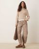 Glamorous Glamorous fitted boxy knit sweater in oatmeal-Neutral - 2