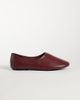 Glamorous Glamorous flats in deep red - 1