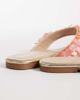 Glamorous Glamorous flip flops with faux shells in coral-Orange - 3