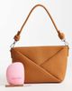 Glamorous Glamorous folded detail shoulder bag in tan-Brown - 2