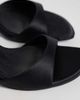 Glamorous Glamorous heeled sandals with bow back detail in black - 3