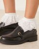 Glamorous Glamorous loafers with buckle details in black - 2
