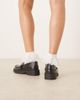 Glamorous Glamorous loafers with buckle details in black - 4