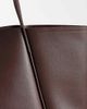 Glamorous Glamorous oversized faux leather tote bag in dark brown - 3