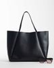 Glamorous Glamorous oversized faux leather tote in black - 2