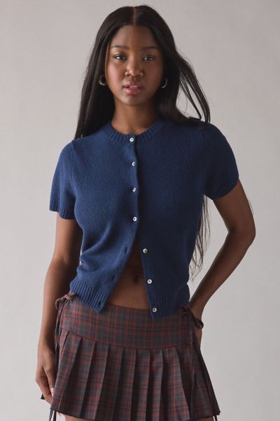 chinese dress ladies Sexy Bow Lace-Up Mini Dress in Grunge Style / Women Double Layer Mesh Backless Plaid Dress