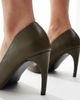 Glamorous Glamorous pointed high heeled pumps in olive-Green - 3