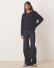 Glamorous Glamorous rib knit sweater in navy - 3