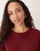 Glamorous Glamorous short sleeve knit top in red - 3