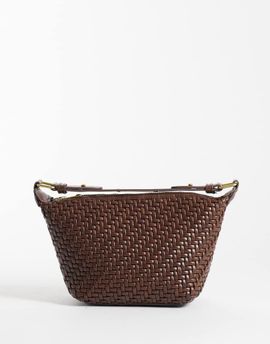 Glamorous Glamorous shoulder bag in brown weave