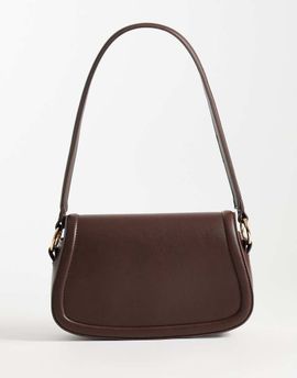 Glamorous Glamorous shoulder saddle bag in brown