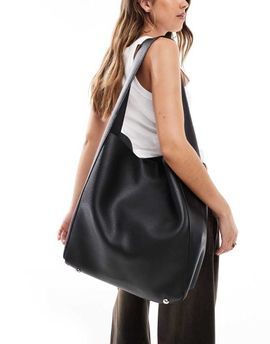 Glamorous Glamorous slouch shoulder tote bag in black
