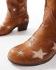 Glamorous Glamorous star western boots in tan-Brown - 4
