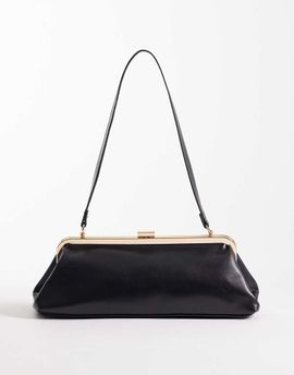 Glamorous Glamorous structured shoulder bag in black