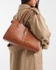 Glamorous Glamorous top handle bowler bag in tan-Brown - 3