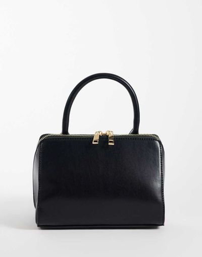 Glamorous Glamorous top handle box bag in black