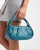 Glamorous Glamorous top handle grab bag in teal-Green - 2