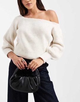 Glamorous Glamorous top handle purse in black