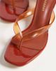 Glamorous Glamorous wedge sandals in brown jelly - 3
