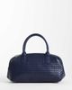 Glamorous Glamorous woven bowler bag in dark navy-Green - 1