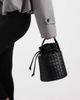 Glamorous Glamorous woven bucket bag in black - 1