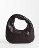 Glamorous Glamorous woven knot shoulder bag in dark brown - 1