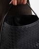Glamorous Glamorous woven top handle bag in black - 4