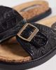 Glamorous Wide Fit Glamorous Wide Fit flat woven sandals in black - 2