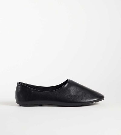 Glamorous Wide Fit Glamorous Wide Fit flats in black