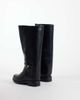 Glamorous Wide Fit Glamorous Wide Fit riding knee boots with buckle in black - 2