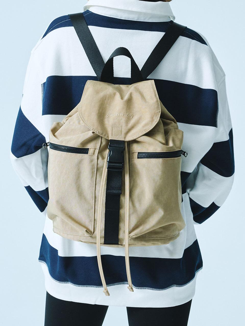 glen-Waverley 03150 Bany Nylon backpack (Beige)