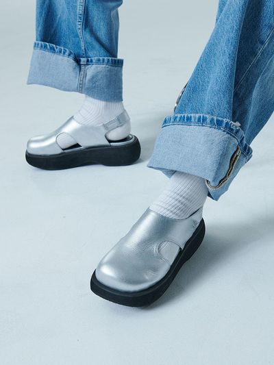 glen-Waverley 03150 Bony Platform Sandals_Silver