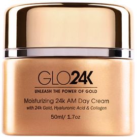 GLO24K UNLEASH THE POWER OF GOLD GLO24K UNLEASH THE POWER OF GOLD Moisturizing 24k AM Day Cream