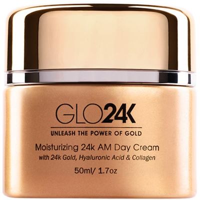 GLO24K UNLEASH THE POWER OF GOLD GLO24K UNLEASH THE POWER OF GOLD Moisturizing 24k AM Day Cream