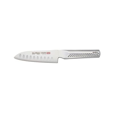 GLOBAL GLOBAL UKON 5" Santoku Knife, Hollow Ground