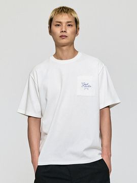 GOALSTUDIO Air Mesh Loose Fit Graffiti Logo T-Shirt [Beige]
