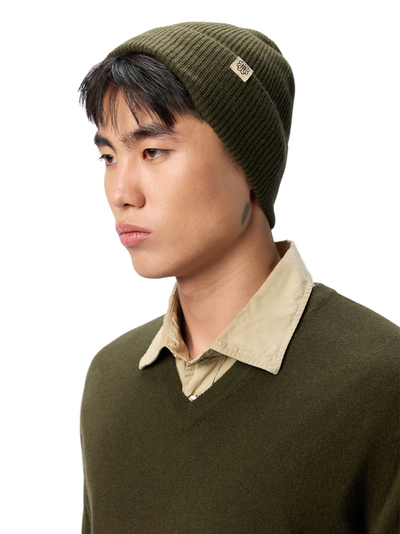 Gobi Cashmere Gobi Cashmere Cashmere Rib Knit Beanie
