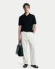 Gobi Cashmere Gobi Cashmere Cashmere Silk Half-Zip Polo Top - 4