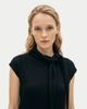Gobi Cashmere Gobi Cashmere Cashmere Tie-Neck Dress - 2