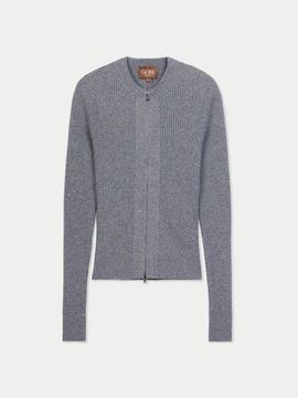 Gobi Cashmere Gobi Cashmere Cashmere Two-Way Zip Cardigan