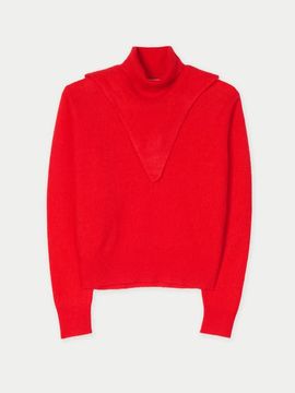 Gobi Cashmere Gobi Cashmere Dual-Collar Cashmere Sweater